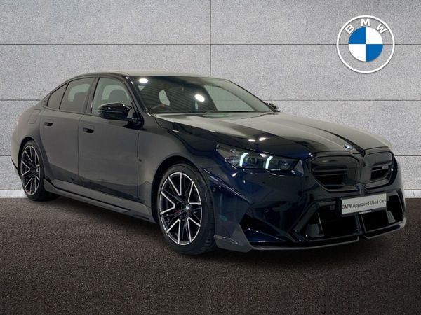 BMW M5 Saloon, Petrol Plug-in Hybrid, 2024, Black