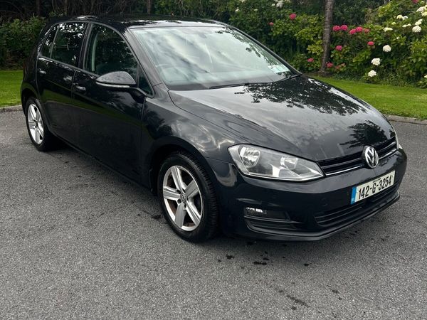 Volkswagen Golf Hatchback, Diesel, 2014, Black