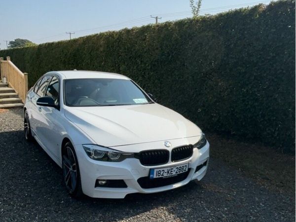 BMW 3-Series Saloon, Petrol Plug-in Hybrid, 2018, White