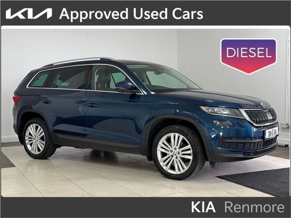 Skoda Kodiaq Estate, Diesel, 2020, Blue