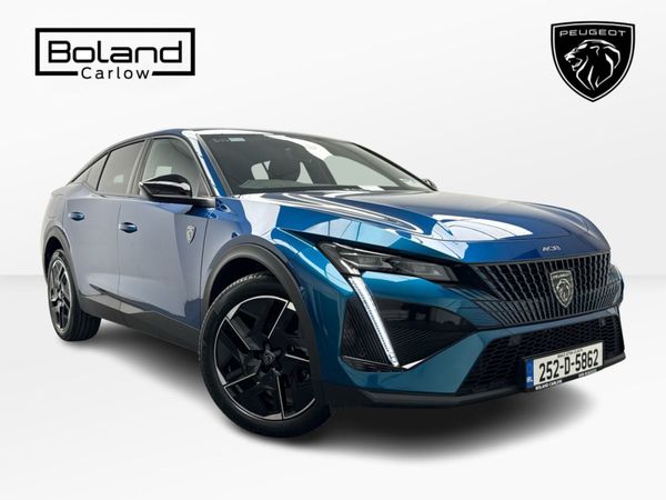 Peugeot 408 Coupe, Petrol Hybrid, 2025, Blue