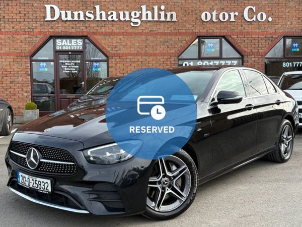 Mercedes-Benz E-Class Saloon, Hybrid, 2021, Black