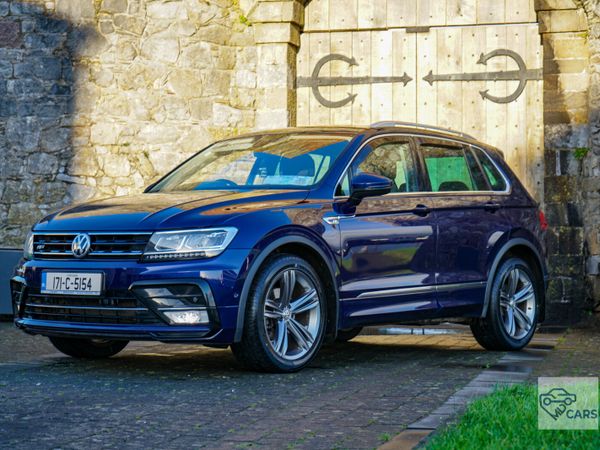 Volkswagen Tiguan SUV, Diesel, 2017, Blue