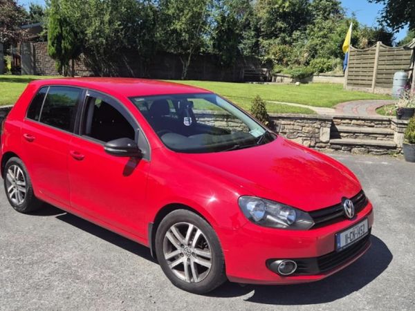 Volkswagen Golf Hatchback, Diesel, 2011, Red