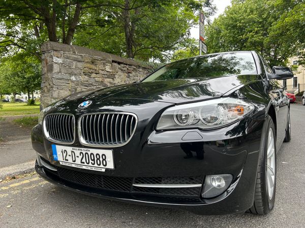 BMW 5-Series Saloon, Diesel, 2012, Black