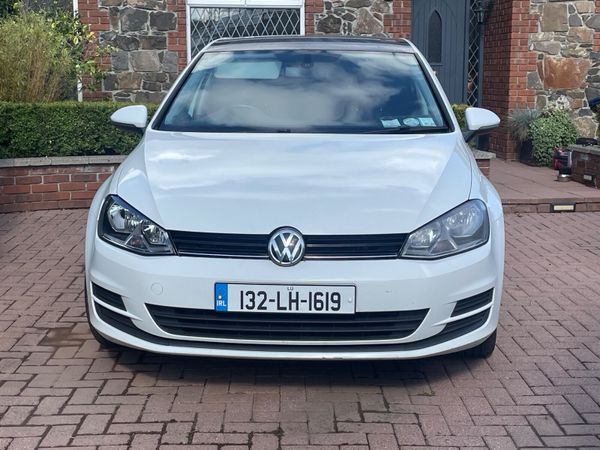 Volkswagen Golf Hatchback, Diesel, 2013, White
