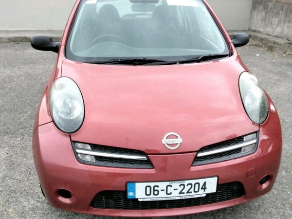 Nissan Micra Hatchback, Petrol, 2006, Red