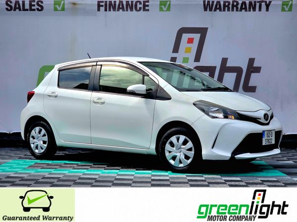 Toyota Vitz Hatchback, Petrol, 2015, White