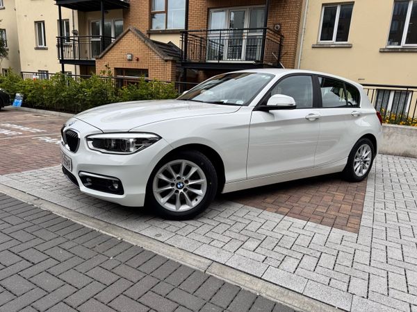 BMW 1-Series Hatchback, Petrol, 2017, White