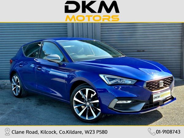 SEAT Leon Hatchback, Hybrid, 2021, Blue