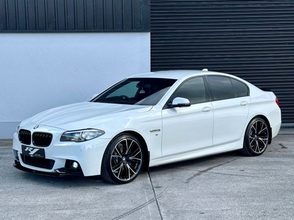 BMW 5-Series Saloon, Diesel, 2016, White