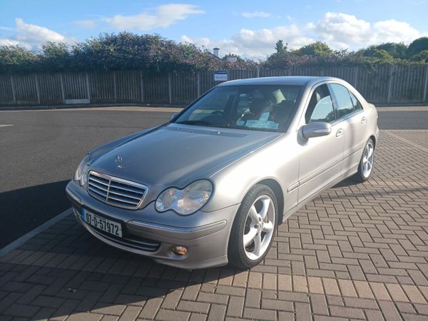 Mercedes-Benz C-Class Saloon, Petrol, 2007, Silver
