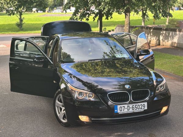 BMW 5-Series Saloon, Diesel, 2007, Black