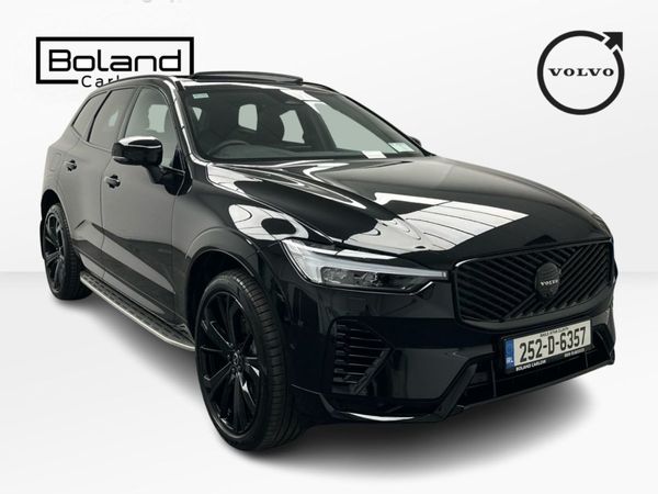 Volvo XC60 SUV, Petrol Plug-in Hybrid, 2025, Black
