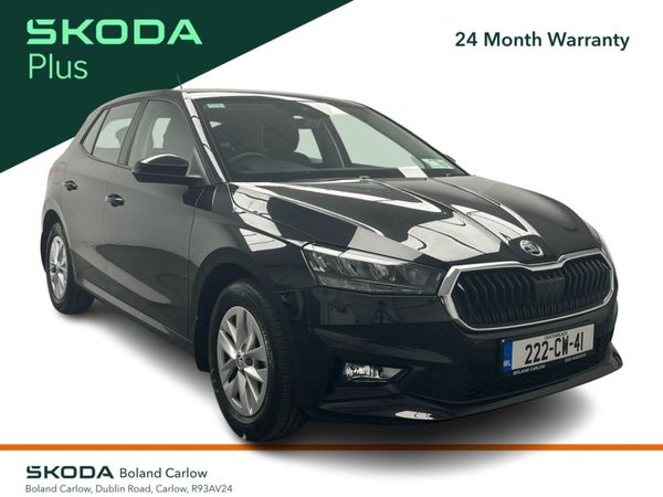 Skoda Fabia Hatchback, Petrol, 2022, Black