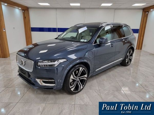Volvo XC90 SUV, Hybrid, 2024, Blue