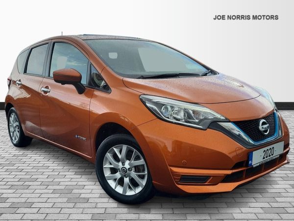 Nissan Note Hatchback, Petrol Hybrid, 2020, Orange