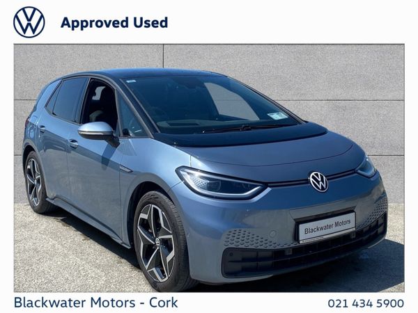 Volkswagen ID.3 Hatchback, Electric, 2022, Black