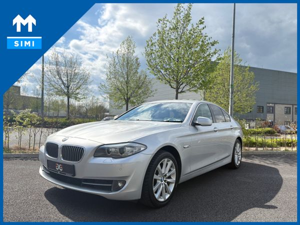 BMW 5-Series Saloon, Diesel, 2011, Silver
