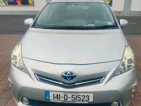 Toyota Prius MPV, Petrol Hybrid, 2014, Silver