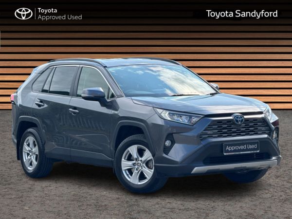 Toyota RAV4 SUV, Petrol Hybrid, 2021, Grey