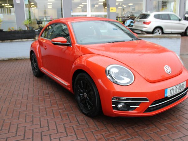 Volkswagen Beetle Coupe, Petrol, 2017, Orange