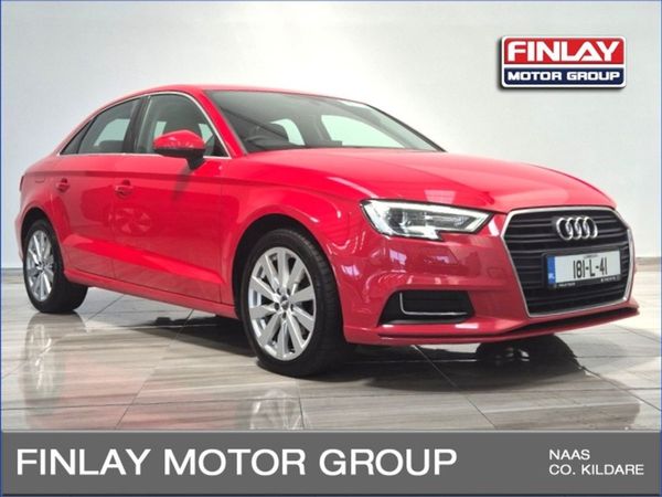 Audi A3 Saloon, Diesel, 2018, Red