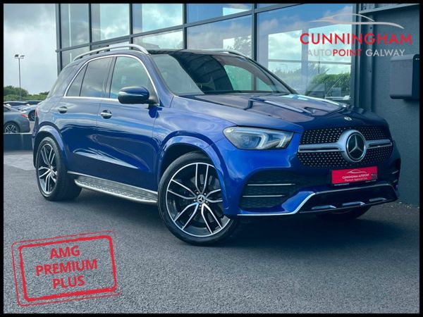 Mercedes-Benz GLE SUV, Diesel Plug-in Hybrid, 2022, Blue