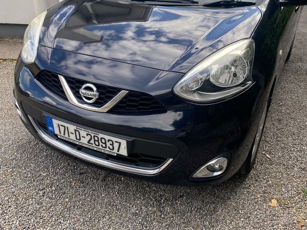 Nissan Micra Hatchback, Petrol, 2017, Black