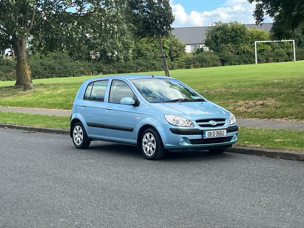 Hyundai Getz Hatchback, Petrol, 2008, Blue