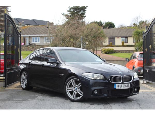 BMW 5-Series Saloon, Diesel, 2014, Black