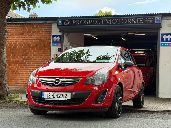 Opel Corsa Hatchback, Petrol, 2013, Red