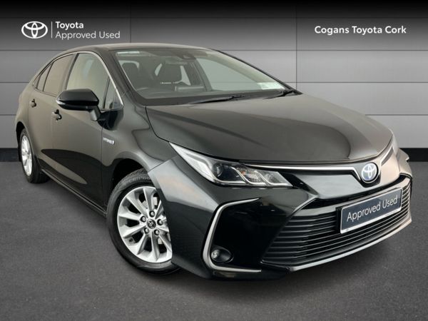 Toyota Corolla Saloon, Petrol Hybrid, 2019, Black