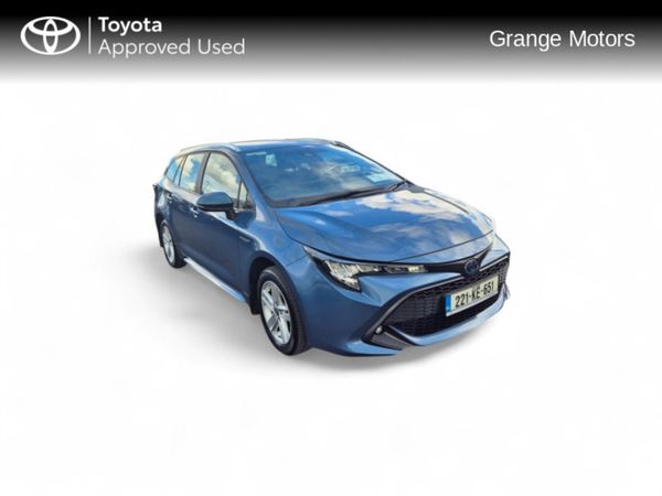 Toyota Corolla Estate, Petrol Hybrid, 2022, Blue