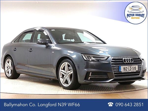 Audi A4 Saloon, Diesel, 2016, Grey