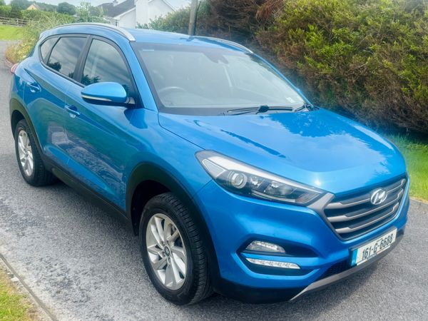 Hyundai Tucson SUV, Diesel, 2016, Blue