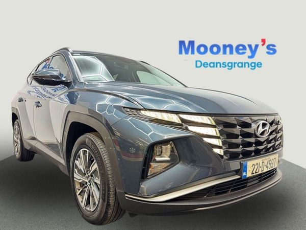 Hyundai Tucson SUV, Petrol Hybrid, 2022, Blue