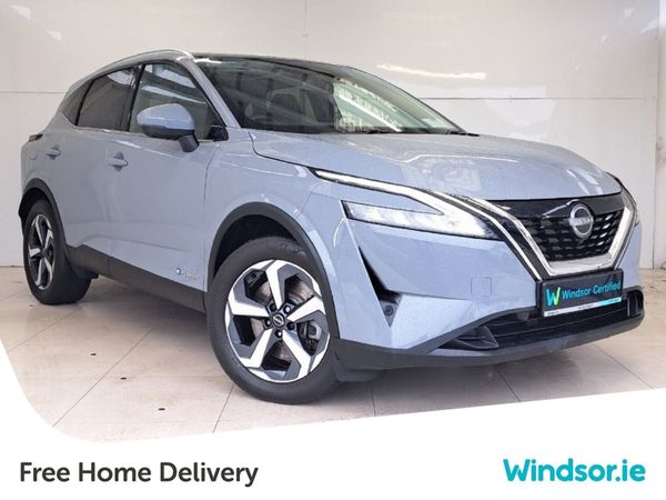 Nissan Qashqai Crossover, Petrol Hybrid, 2023, Grey