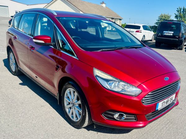 Ford S-Max MPV, Diesel, 2017, Red