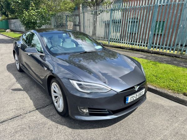 Tesla Model S Hatchback, Electric, 2017, Grey