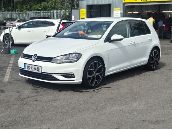 Volkswagen Golf Hatchback, Diesel, 2017, White