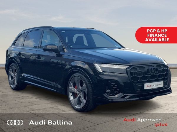 Audi Q7 SUV, Petrol Plug-in Hybrid, 2024, Black