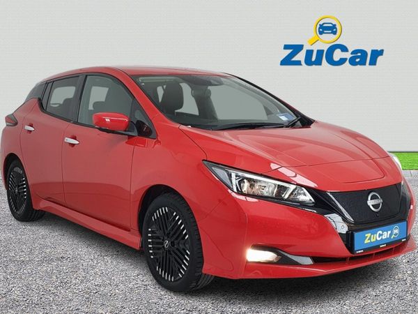 Nissan Leaf Hatchback, Electric, 2023, Red