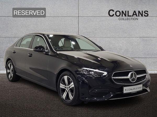Mercedes-Benz C-Class Saloon, Petrol Hybrid, 2022, Black