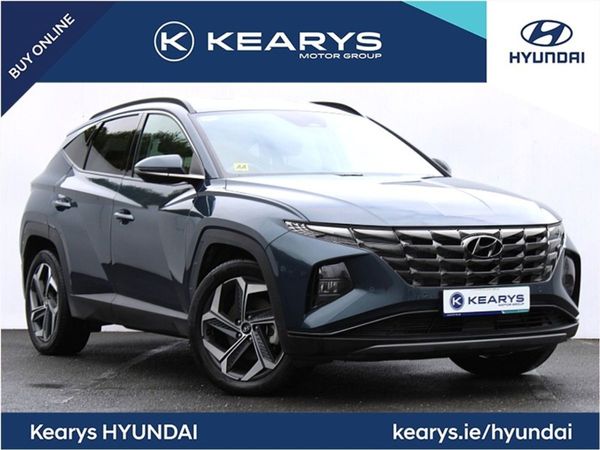 Hyundai Tucson SUV, Petrol Hybrid, 2024, Blue