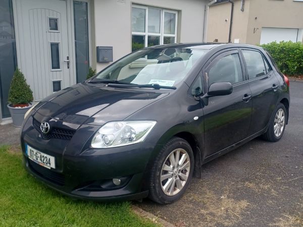 Toyota Auris Hatchback, Petrol, 2007, Black