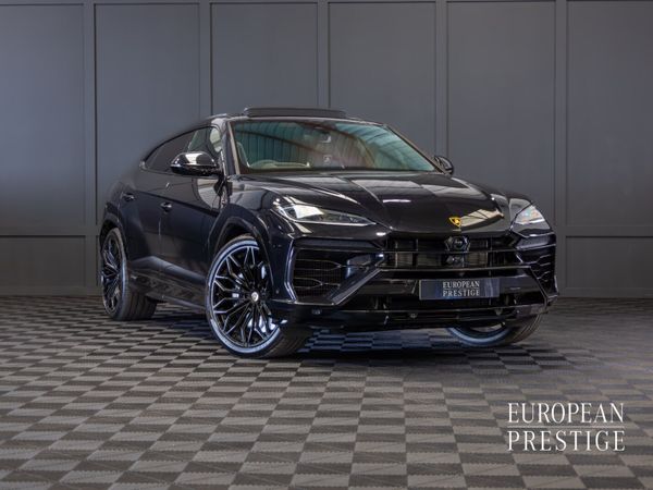 Lamborghini Urus SUV, Petrol Plug-in Hybrid, 2025, Black