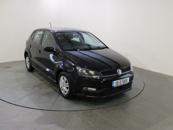 Volkswagen Polo Hatchback, Petrol, 2015, Black