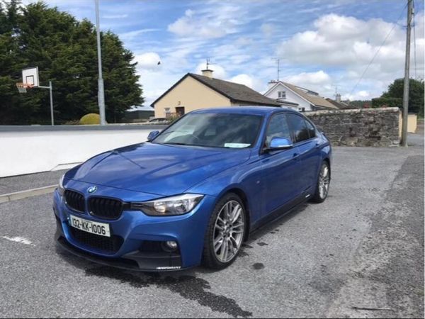 BMW 3-Series Saloon, Diesel, 2013, Blue