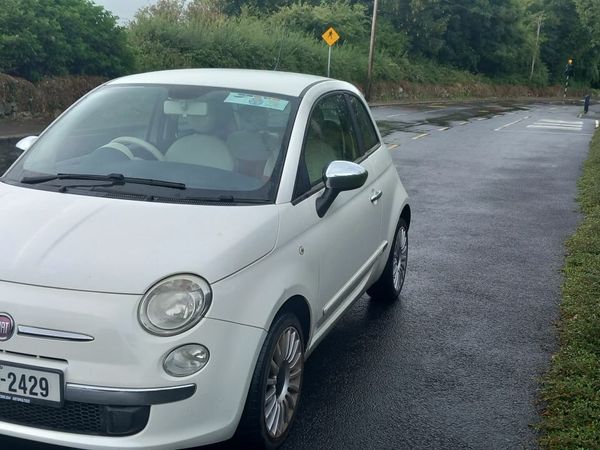 Fiat 500 Hatchback, Petrol, 2010, White
